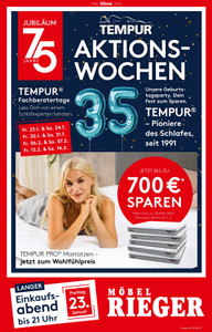 Möbel Rieger Prospekt - Angebote ab 20.01.