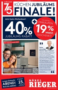 Möbel Rieger Prospekt - Angebote ab 21.01.