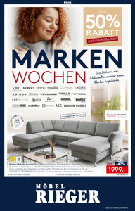 Möbel Rieger Prospekt - Angebote ab 11.02.