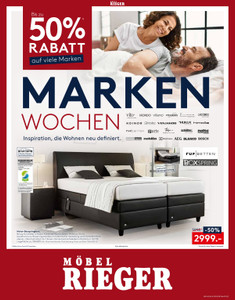 Möbel Rieger Prospekt - G 09/26 + P 09/26