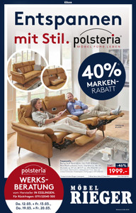 Möbel Rieger Prospekt - Angebote ab 12.03.