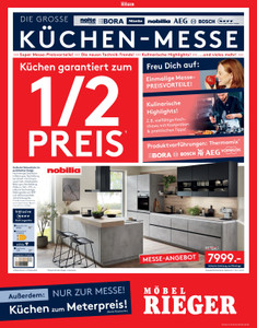 Möbel Rieger Prospekt - Angebote ab 25.03.