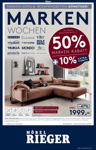 Möbel Rieger Prospekt - Angebote ab 02.04.