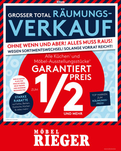 Möbel Rieger Prospekt - G16/26