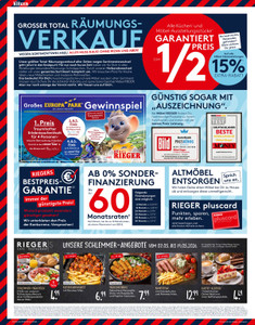 Möbel Rieger Prospekt - Angebote ab 14.05. - Seite 2