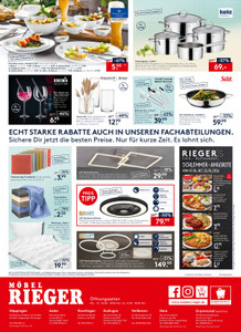 Möbel Rieger Prospekt - Angebote ab 11.06.