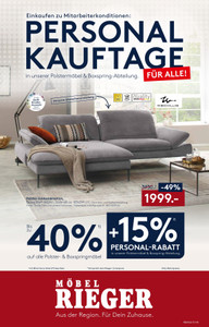 Möbel Rieger Prospekt - Möbel Rieger P 24/26 HN