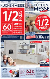 Möbel Rieger Prospekt - Küchen Messe