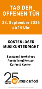 Fun Music School Prospekt - Tag der offenen Tür