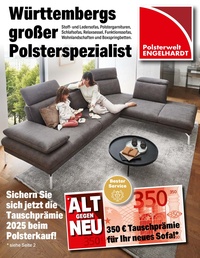 Polsterwelt Engelhardt Prospekt - P-02-25 Polster-Magazin 