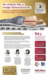 Schlaf Werkstatt Prospekt - Lattoflex