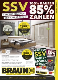 BRAUN Möbel-Center Prospekt - Angebote ab 26.06.