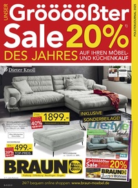 BRAUN Möbel-Center Prospekt - Angebote ab 07.08.
