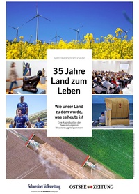 Zeitungsverlag Schwerin Prospekt - 35 Jahre MV