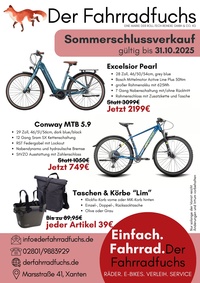 Der Fahrradfuchs Prospekt - Angebote ab 04.10.