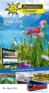 Reisebüro Grunert Prospekt - Reisekatalog Frühjahr