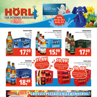 Hörl Getränkemarkt Prospekt - Gewinnspiel