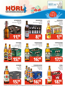 Hörl Getränkemarkt Prospekt - Der Frühling lacht, mit unseren Angeboten wird Ostern zur Pracht! - Seite 2