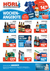 Hörl Getränkemarkt Prospekt - Angebote ab 21.04.