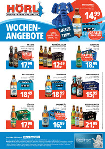 Hörl Getränkemarkt Prospekt - Angebote ab 30.04.