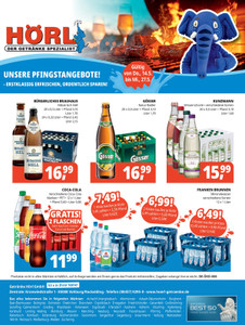 Hörl Getränkemarkt Prospekt - Angebote ab 14.05.