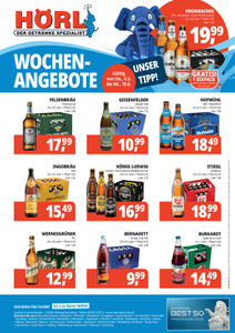 Hörl Getränkemarkt Prospekt - Angebote ab 04.06.