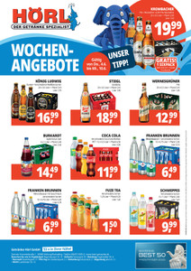 Hörl Getränkemarkt Prospekt - Angebote ab 04.06.