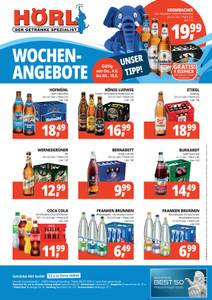 Hörl Getränkemarkt Prospekt - Angebote ab 04.06.