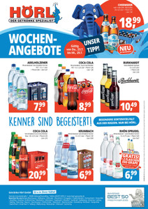 Hörl Getränkemarkt Prospekt - Wochenangebote