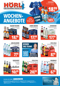 Hörl Getränkemarkt Prospekt - Wochenangebote