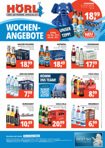 Hörl Getränkemarkt Prospekt - Wochenangebote
