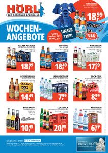 Hörl Getränkemarkt Prospekt - Wochenangebote