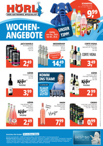 Hörl Getränkemarkt Prospekt - Wochen Angebote