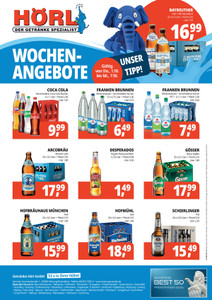 Hörl Getränkemarkt Prospekt - Angebote ab 01.10.