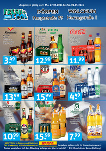 Getränke Oldiges Prospekt - Fresh + Cool Angebote