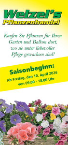 Welzel´s Pflanzen Prospekt - Angebote ab 09.04.