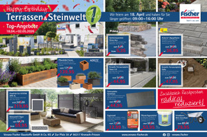 Venanz Fischer Baustoffe Prospekt - 1 Jahr - Aktionsangebote