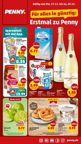 Vorschau des PENNY Prospekts - Angebote ab Donnerstag, Seite 1