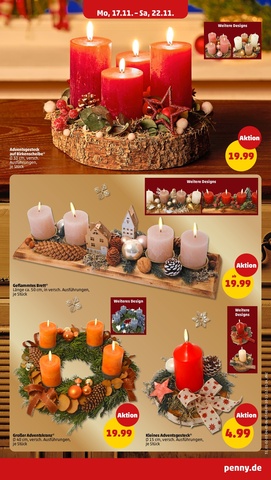 Vorschau des PENNY Prospekts - Günstige Weihnachtsdeko für ein stimmungsvolles Fest, Seite 23