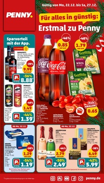 PENNY Prospekt - Angebote ab 22.12. - Seite 1