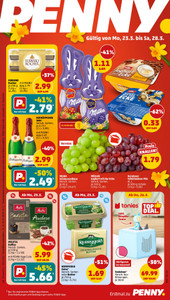 PENNY Prospekt - Angebote ab 23.03. - Seite 1