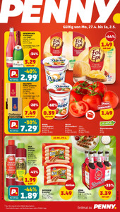 PENNY Prospekt - Angebote ab 27.04. - Seite 1