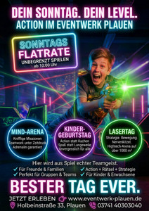 Eventwerk Plauen Prospekt - Sonntagsflatrate