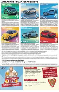 Autohaus Weinmann Prospekt - Angebote