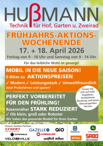 Hußmann Technik Prospekt - Angebote ab 15.04.