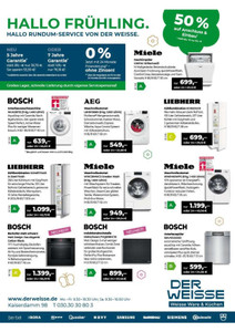 Der Weisse Elektrohandel Prospekt - Der WEISSE