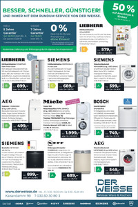 Der Weisse Elektrohandel Prospekt - Der WEISSE