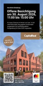 Immobilien Prospekt - Wohnen in der Leeraner Altstadt