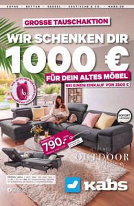 kabs Prospekt - Große Tauschaktion