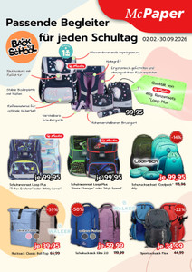 McPaper Prospekt - Back to School